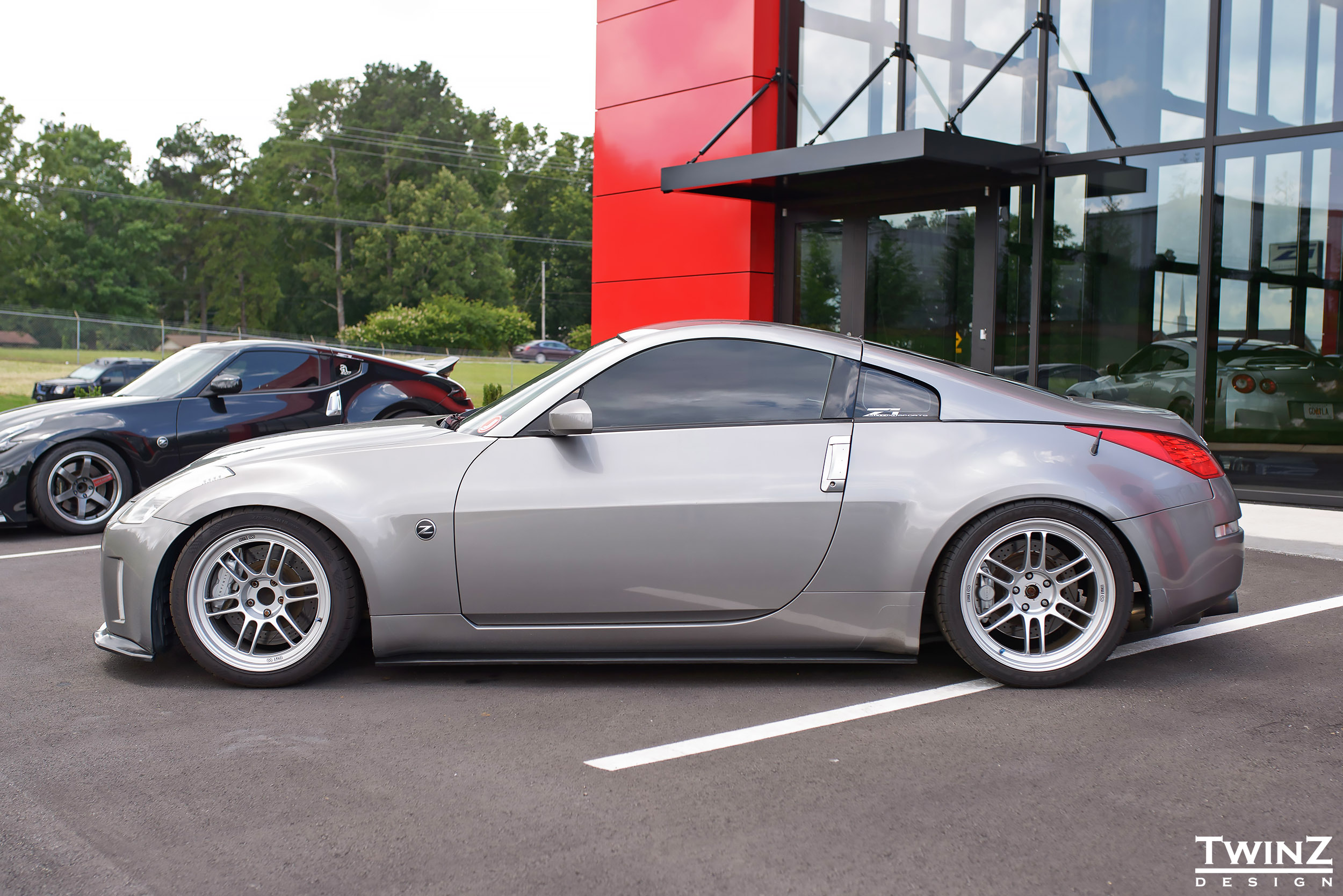 350Z Front Lip Type 1 (for OEM 2006+ front bumper) Twinz Design